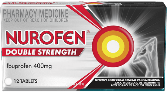 Nurofen Double Strength 400mg 12 tablets