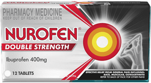 Nurofen Double Strength 400mg 12 tablets