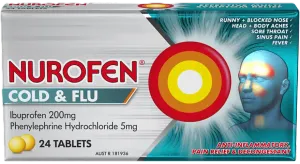 Nurofen Cold & Flu Multi-Symptom Relief 24 Tablets