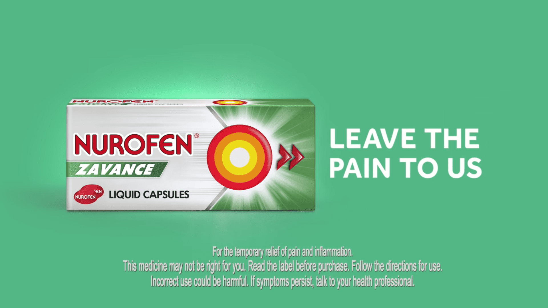 Zavance for fast pain relief Nurofen AU