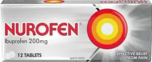 Nurofen Pain & Inflammation Relief 12 Tablets 200mg