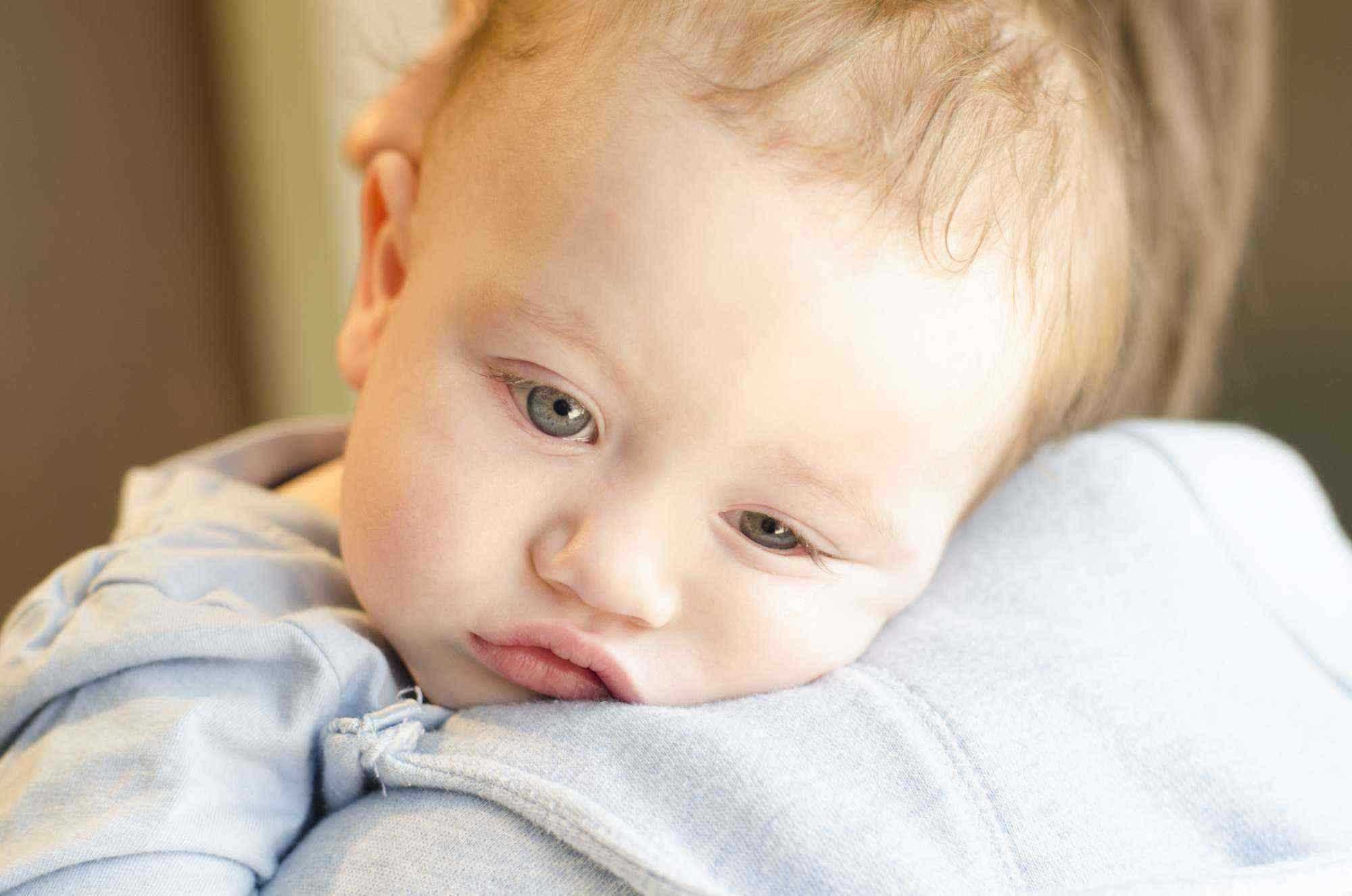 baby being comforted